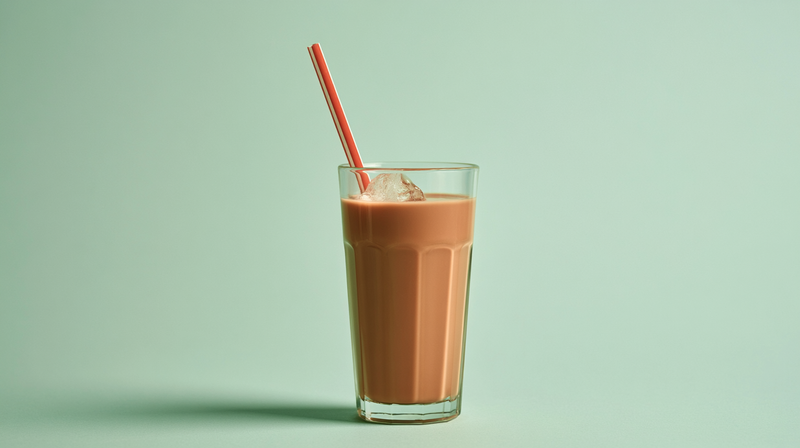 Chocolate protein shake